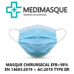 MASQUES CHIRURGICAUX BOITE DE 50