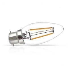 Ampoule LED B22 Filament Flamme 4W 2700K | remplace 40W
