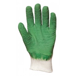 GANTS DE JARDINAGE EN LATEX CRÊPÉ