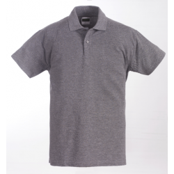 POLO MANCHES COURTES GRIS