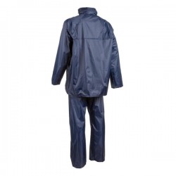 ENSEMBLE PLUIE PVC BLEU MARINE