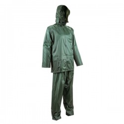 ENSEMBLE PLUIE PVC VERT