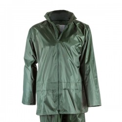 ENSEMBLE PLUIE PVC VERT